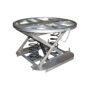 Table élévatrice à niveau constant galvanisée plateau rotatif 2000 kg