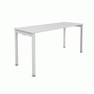 Table polyvalente Class plateau mélaminé blanc Table polyvalente Class plateau mélaminé blanc