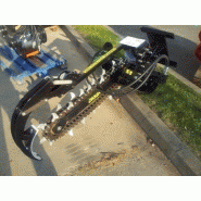 Matériel pour réaliser des tranchées avec précision