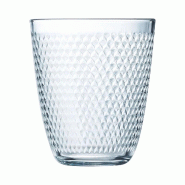 6 verres à eau 31 cl Concepto Pampille - Luminarc - transparent verre 0883314121131