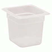 Bac polypropylène GN 1/6 150mm - 176 x 150 x 162 mm - CAMBRO - 0615402353717