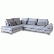 CITY Canapé microfibre Merano angle gauche microfibre gris clair CITY Canapé microfibre Merano angle gauche microfibre gris clair