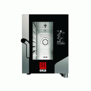 Climahosteleria Four électrique à convection MILLENIAL BLACK MASK COMPACT Gastronomie 6 plateaux GN1/1 MKF611CBM Line Padova - MKF611CBM