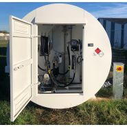 Cuve carburant aviation - 15000L JET-A1 - Réservoir double paroi avec filtration et distribution ATEX_1