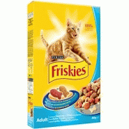 FRISKIES CROQUETTES POUR CHAT GRAND MENU SAUMON THON LÉGUMES VERTS CAROTTES POUR CHAT 400 G FRISKIES CROQUETTES POUR CHAT GRAND MENU SAUMON THON LÉGUMES VERTS CAROTTES POUR CHAT 400 G