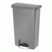 Helloshop26 - Rubbermaid Poubelle à pédale Slim Jim 50 L gris 02_0044423 - 3000220146202 Helloshop26 - Rubbermaid Poubelle à pédale Slim Jim 50 L gris 02_0044423 - 3000220146202
