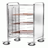 ITALCONCEPT L2G Chariot De Debarrassage 10 Niveaux, 1750 x 520 x 620mm - 3616350025326