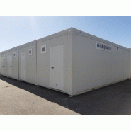 Oc 0197-0198-0199-0200 - sanitaires vestiaires modulaire d'occasion - superficie : 96 m2