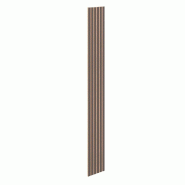 Panneau Vertigo T03 MDF naturel et anthracite 29x1,8x240cm - par 2