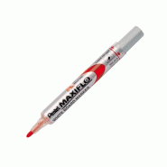 Pentel Maxiflo Green Label Marqueur pour Tableau Blanc à Pointe conique Rouge - rouge plastique MWL5S-B