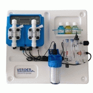 Pompe doseuse éléctromagnétique panneau  ve dual ph-rx