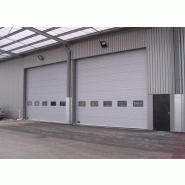 Porte sectionnelle industrielle isotec_1