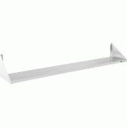 Royal Catering - Royal Catering Étagère Murale Rangement Cuisine 2 Plateaux RCTR-180 (180 cm de Long, éléments pour Montage Mural, Design Moderne,