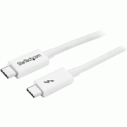 StarTech Cble Thunderbolt 3 de 1 m - 20 Gb/s - Compatible