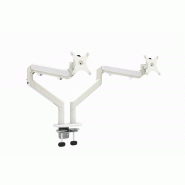 Support écran articulé TRAM - Mobel Linea - Argent, Double Support écran articulé TRAM - Mobel Linea - Argent, Double