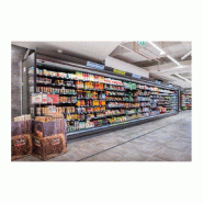 Vitrine froid positif groupe raccordé Hauser URPCCA742-2500