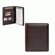 Alassio Conférencier Monaco, format A5, cuir bistre antique - marron 30057
