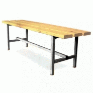 Banc sans dossier – 2000 mm L 2000 mm
