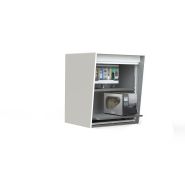 Cellule de protection agro-alimentaire Grand Modèle à rideau - étanche IP 65 - structure modulable