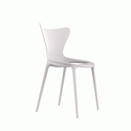 Chaise Design in & out LOVE - blanc