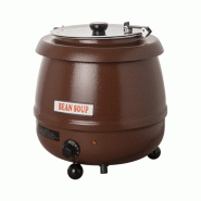 Chauffe-soupe de table marron 10 litres - Bistro - EMG-537110