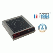 Cuiseur à induction - 1 feu - diamètre 300 mm alimentation - monophasé (230 v ) - 27022