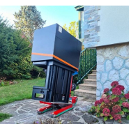 Diable à chenilles pour transport sur escaliers droits et tournants