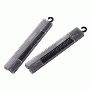 FMProfessional FMprofessionnel Thermomètres Réfrigérateur-Congélateur, Polystyrène, Blanc et Bleu. 2 pcs - 21830