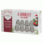 GOBEL - Douilles de Noël - Coffret de 8 - GL365