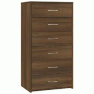 Helloshop26 - Buffet bahut commode armoire meuble de rangement organisateur cuisine salle de séjour salon avec 6 tiroirs brun 50 x 02_0029758 - 30002 Helloshop26 - Buffet bahut commode armoire meuble de rangement organisateur cuisine salle de séjour salon avec 6 tiroirs brun 50 x 02_0029758 - 30002
