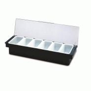 Hostelnovo del Valles Hostelnovo - Distributeur 6 récipients en ABS - multicolore plastique 973