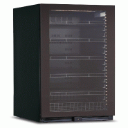 KLIMAITALIA Réfrigérateur ventilé pour boissons gazeuses à vin porte vitrée. Éclairage LED. Étagères panier. Thermomètre numérique. temp. 0�