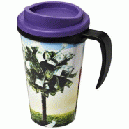 Mug isolant Brite-Americano grande 350 ml - Double paroi, couvercle à visser, design résistant - Fabriqué au Royaume-Uni Mug isolant Brite-Americano grande 350 ml - Double paroi, couvercle à visser, design résistant - Fabriqué au Royaume-Uni