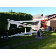 Nacelle tractable parma 12 - lvm sarl - hauteur de travail 12 m - charge 200 kg Nacelle tractable parma 12 - lvm sarl - hauteur de travail 12 m - charge 200 kg