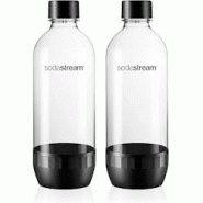 Pack de 2 bouteilles Sodastream 1 litre universelles lavables au lave-vaisselle - multicolore matière synthétique 5861116