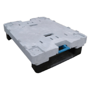 Palette 600x800 avec roulettes intégrées