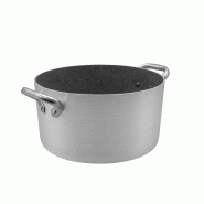 Pentole Agnelli casserole haute shark skin 2 poignées 40 cm - aluminium 8007441722067