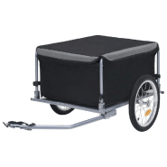 REMORQUE DE BICYCLETTE 65 KG NOIR ET GRIS 02_0004487 REMORQUE DE BICYCLETTE 65 KG NOIR ET GRIS 02_0004487