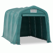 VidaXL Tente de garage PVC 2,4x3,6 m Vert Modèle Vega Office Ligne - vert 3056432
