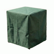 WellHome - Housse pour empiler des chaises 68x68x105cm en couleur vert foncé - vert WH17444