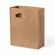 50x Sac en papier léger 22x27x11 cm - 5601316777157