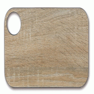 Arcos Planche à découper - Planche à découper - Résine et cellulose Fibre 24 x 14 cm et 6,5 mm d'épaisseur - Couleur brun - marron matière synt