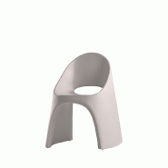 Chaise design in & out AMELIE - blanc brume