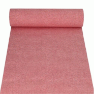 Chemin de table PV-tissu "ROYAL Collection" 24 m x 40 cm bordeaux "Textile" (4 unités) PAPSTAR - rouge papier 89686