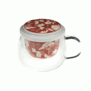 Coffret mug avec filtre Isana - Rose Rond Verre Amadeus - rose verre 3520071930213 Coffret mug avec filtre Isana - Rose Rond Verre Amadeus - rose verre 3520071930213