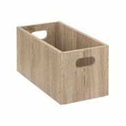 FIVE - Boîte de rangement en bois naturel 15 x 31 x 15 cm - Beige 3560231537494 FIVE - Boîte de rangement en bois naturel 15 x 31 x 15 cm - Beige 3560231537494