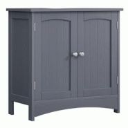 Helloshop26 - Meuble sous lavabo meuble de salle de bain placard de rangement 2 portes battantes 1 étagère réglable espace de 12_0002745 - 30007218 Helloshop26 - Meuble sous lavabo meuble de salle de bain placard de rangement 2 portes battantes 1 étagère réglable espace de 12_0002745 - 30007218