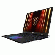 MSI Titan 18 HX AI A2XWJG-609FR Intel Core Ultra 9 285HX Ordinateur portable 45,7 cm (18") UHD+ 64 Go DDR5-SDRAM 6 To SSD NVIDIA GeForce RTX 5090 Wi-Fi 7 (802.11be) Windows 11 Pro Noir MSI Titan 18 HX AI A2XWJG-609FR Intel Core Ultra 9 285HX Ordinateur portable 45,7 cm (18") UHD+ 64 Go DDR5-SDRAM 6 To SSD NVIDIA GeForce RTX 5090 Wi-Fi 7 (802.11be) Windows 11 Pro Noir