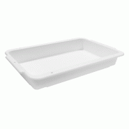 Schneider - Bac à pâte, PP - 13,0 L - blanc plastique 202180