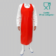 10 tabliers monobloc CE polyuréthane 300 microns blanc et couleurs - TABPURG-MN04/M_0